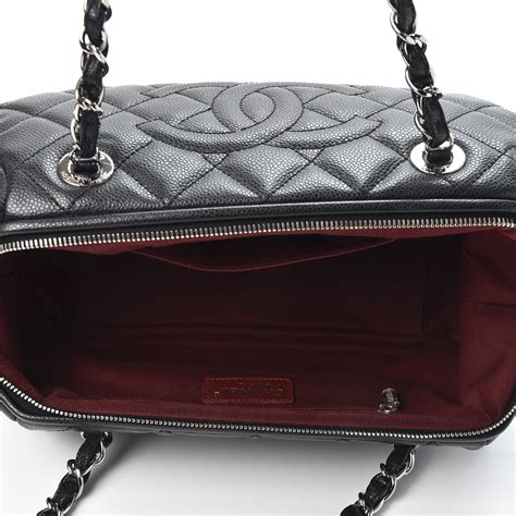 chanel caviar leather purse|CHANEL Caviar Quilted Timeless CC Shoulder Bag Black.